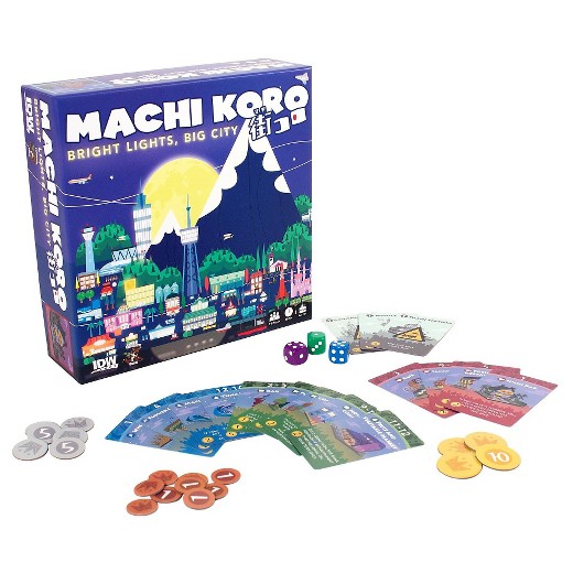 Machi Koro Bright Lights, Big City Card Game Review