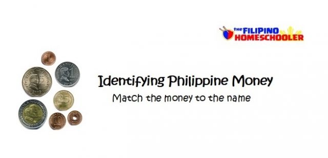 identifying philippine money worksheets the filipino