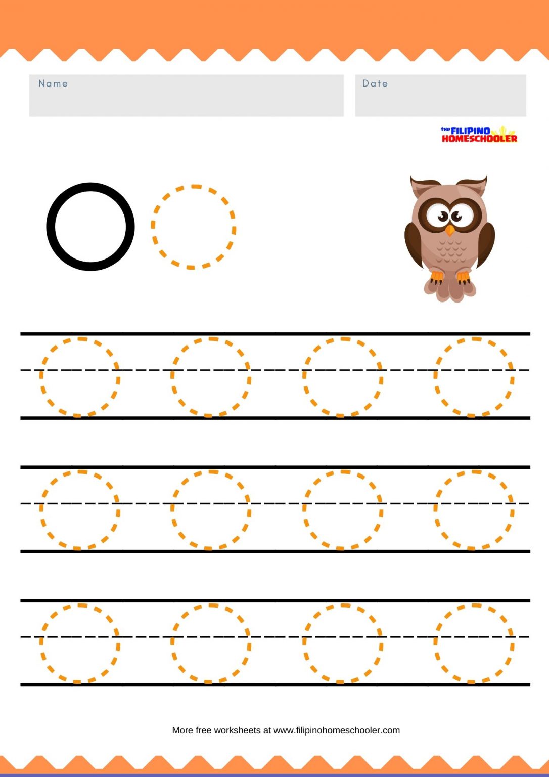 free uppercase vowel tracing worksheets the filipino homeschooler
